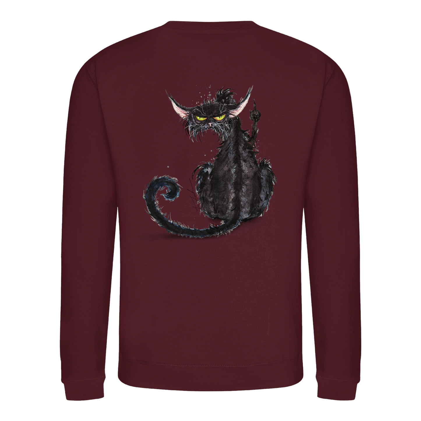 F*U-Cat- Hinten - Basic Sweatshirt