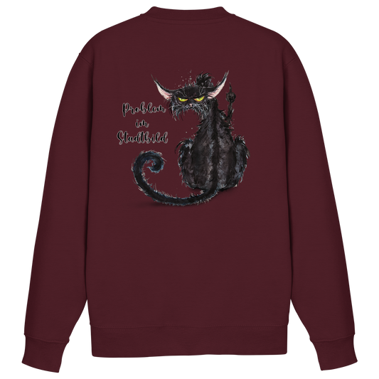 F*U-Cat Problem im Stadtbild - Basic Sweatshirt