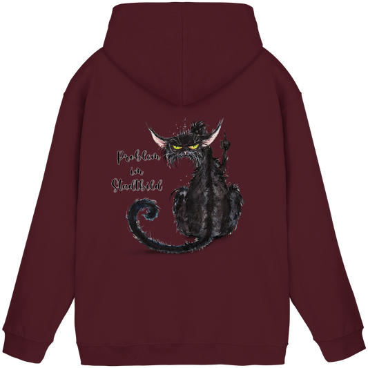 F*U-Cat Problem im Stadtbild - Basic Unisex Hoodie