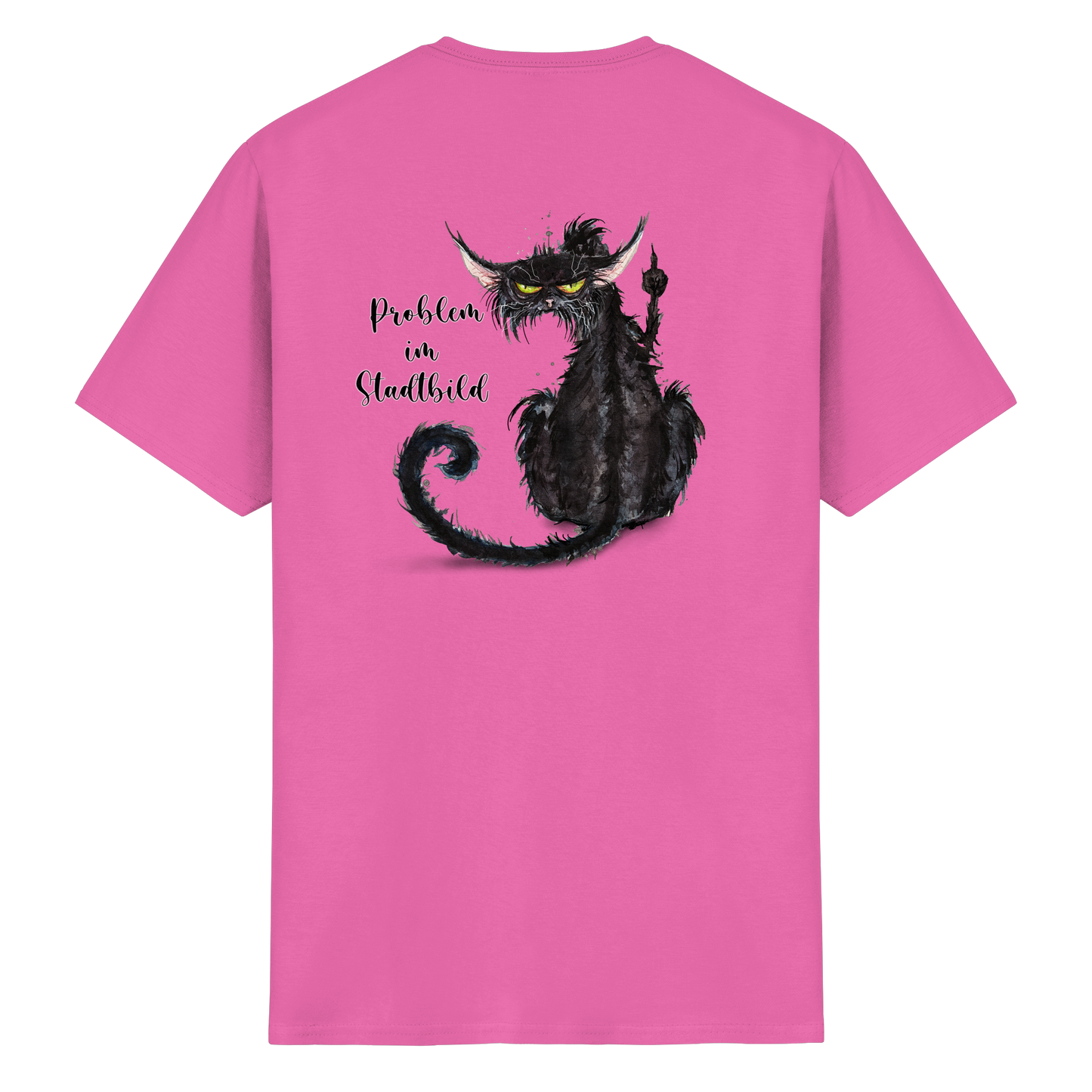 F*U-Cat Problem im Stadtbild - Heavy Cotton T-Shirt
