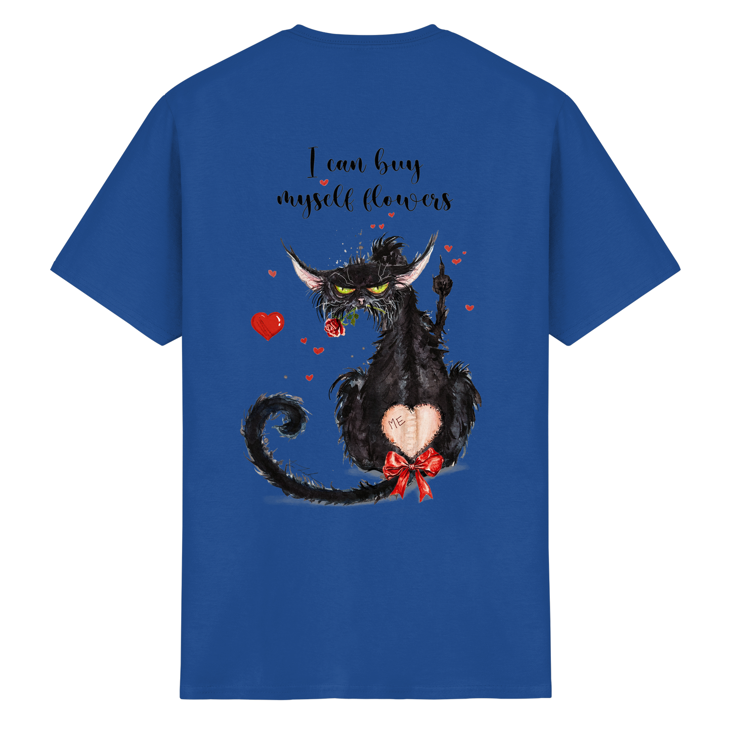 F*U-Cat- Love - Druck Hinten - Heavy Cotton T-Shirt
