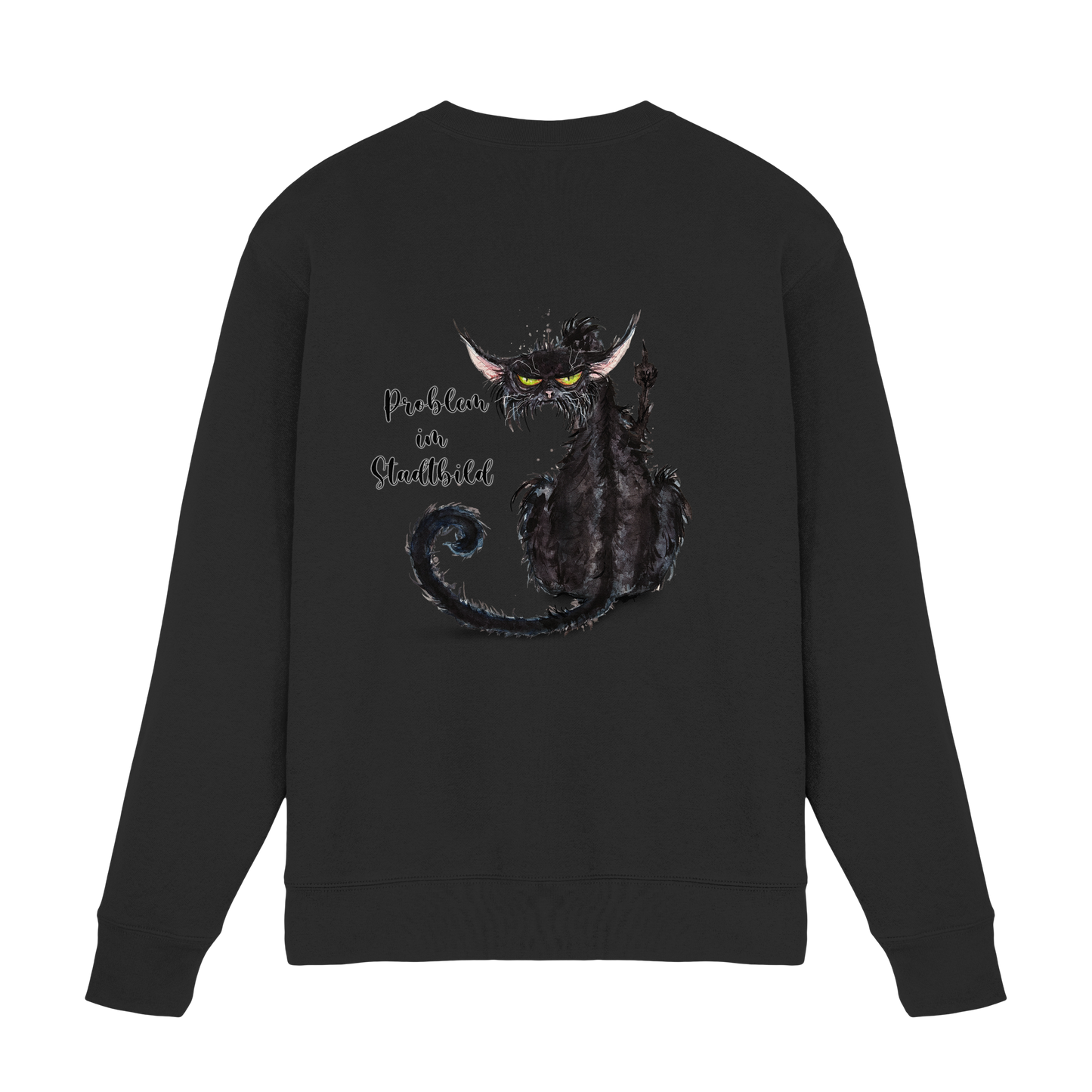 F*U-Cat Problem im Stadtbild - Premium Sweatshirt