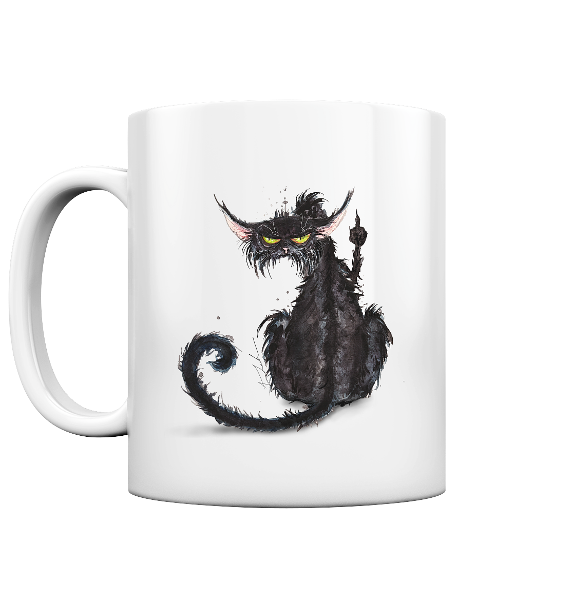 F*U-Cat - Merry Christmas - Tasse glossy
