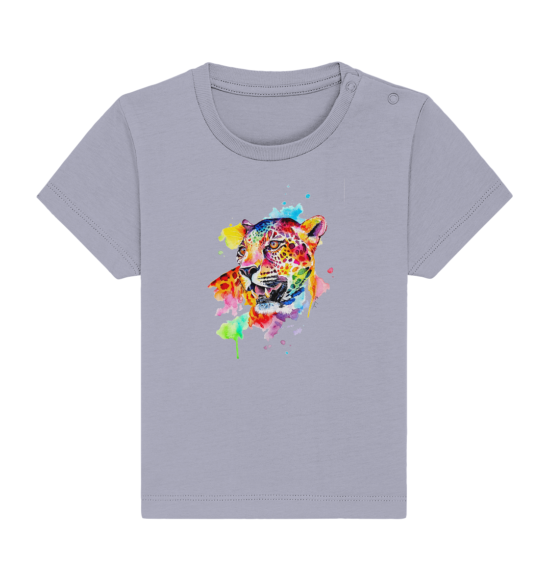 Bunter Leopard - Baby Organic Shirt