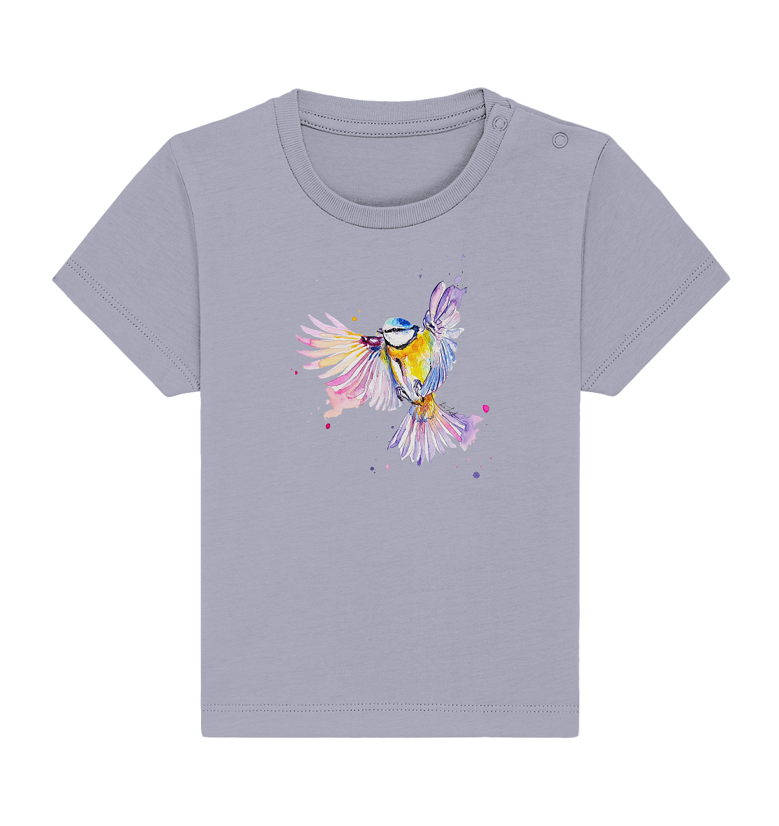 Motiv Blaumeise - Baby Organic Shirt
