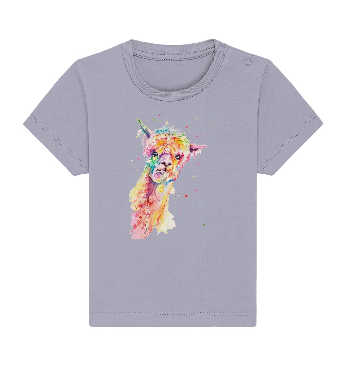 Lustiges Alpaka - Baby Organic Shirt