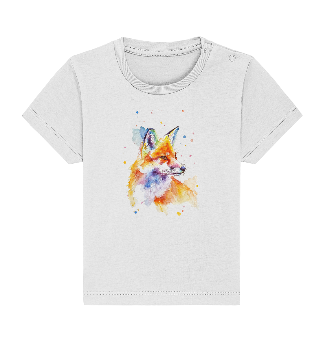 Bunter Fuchs - Baby Organic Shirt