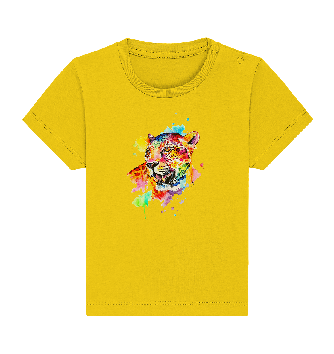 Bunter Leopard - Baby Organic Shirt
