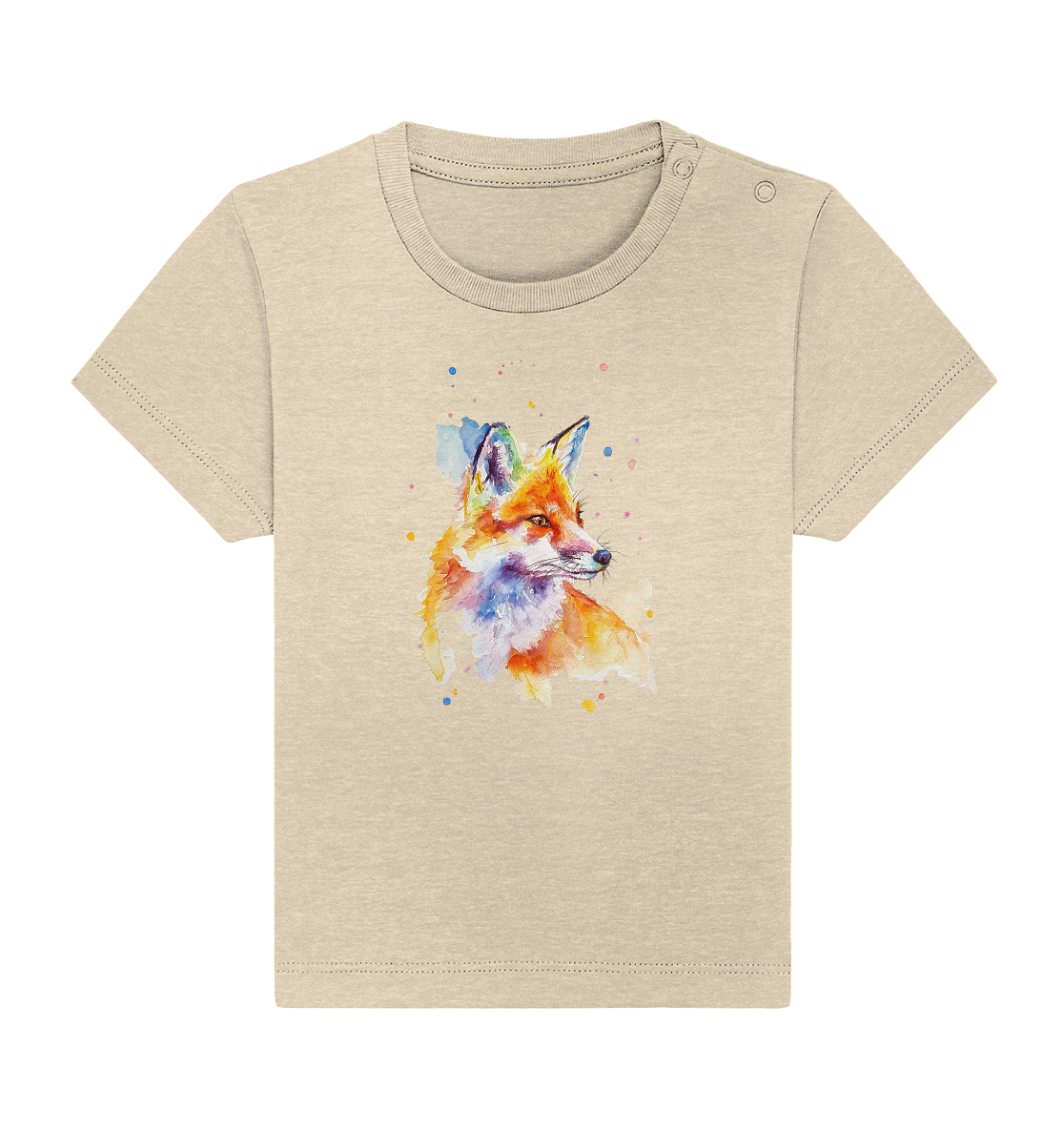 Bunter Fuchs - Baby Organic Shirt