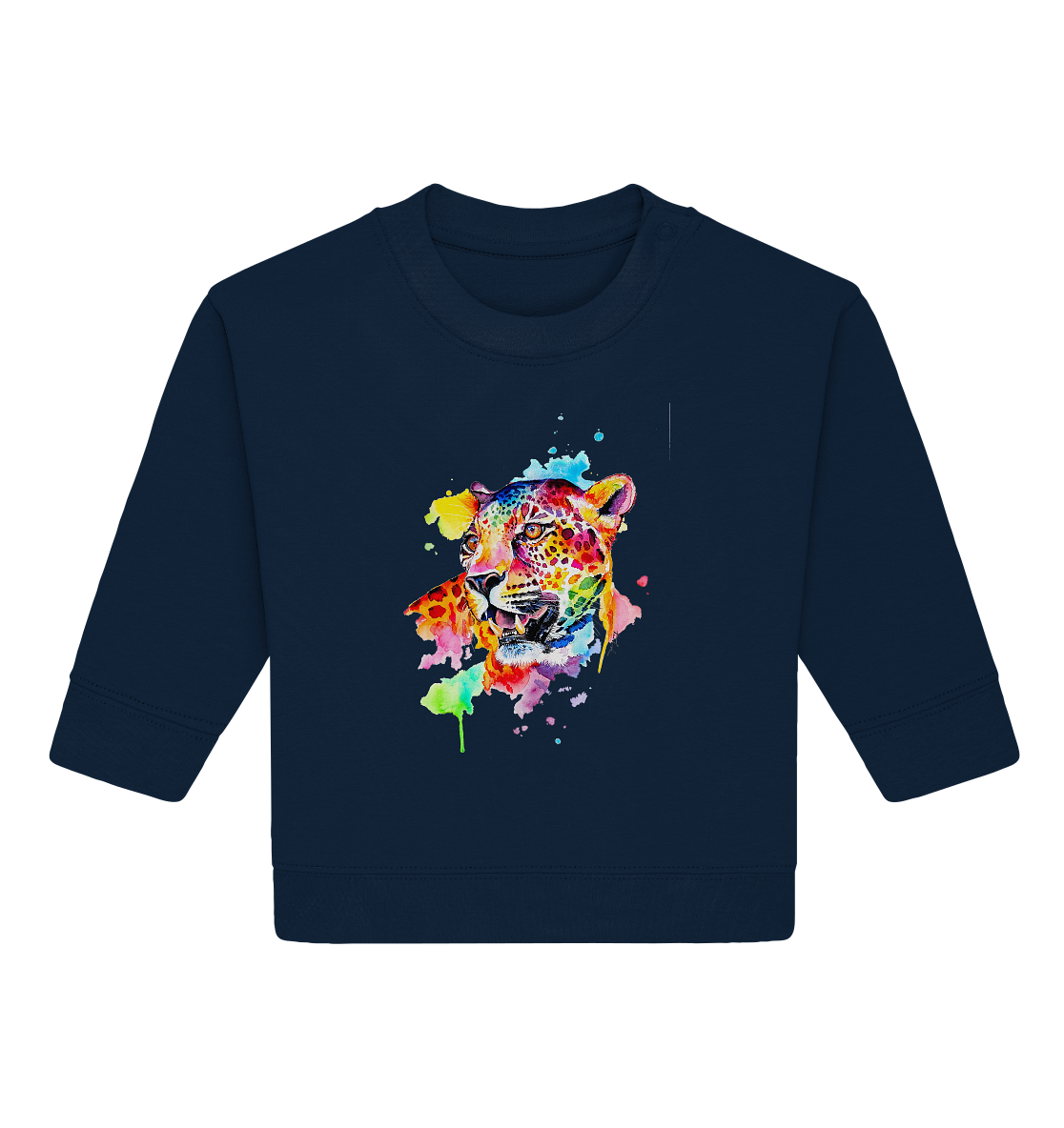 Bunter Leopard - Baby Organic Sweatshirt