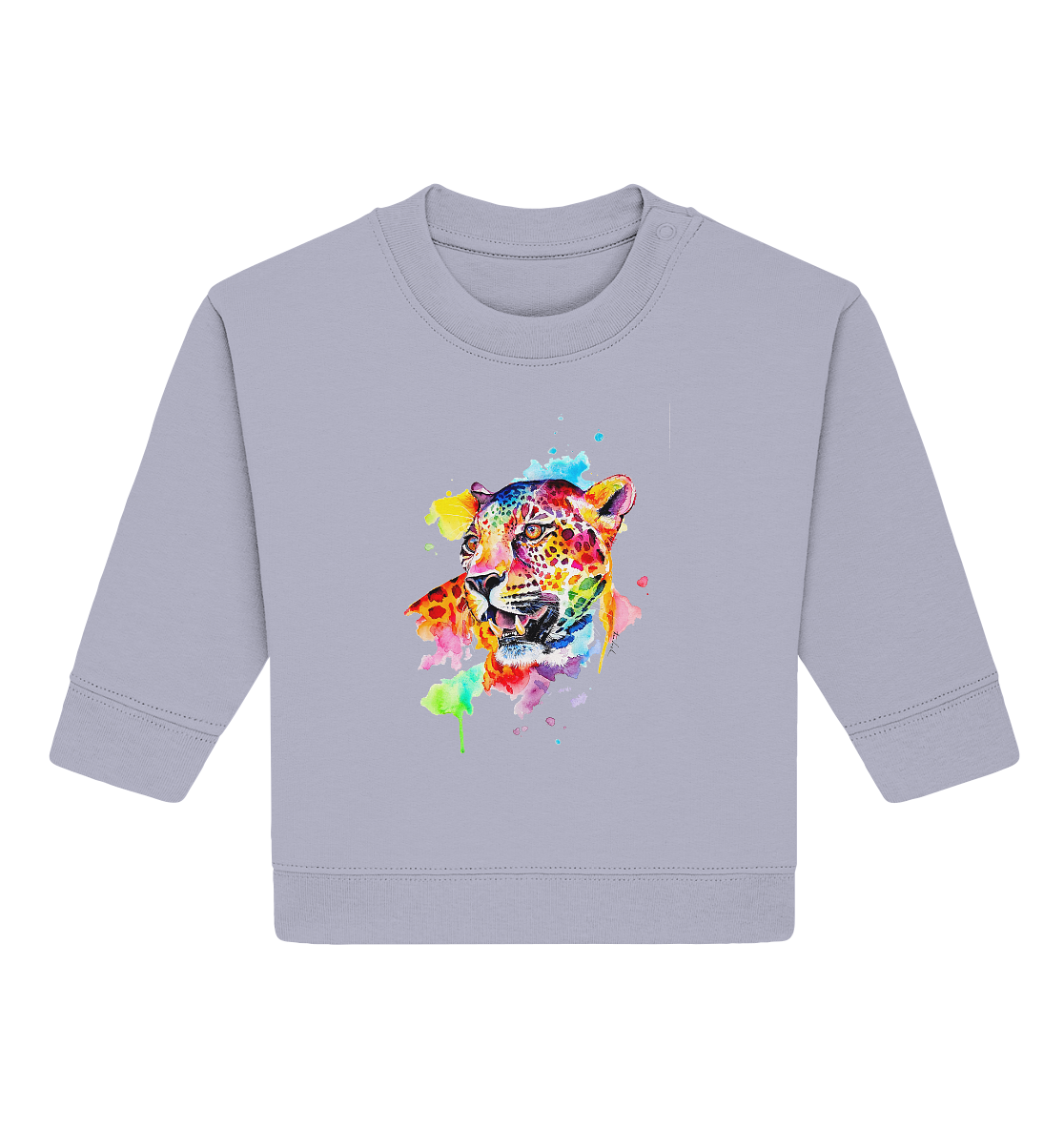 Bunter Leopard - Baby Organic Sweatshirt