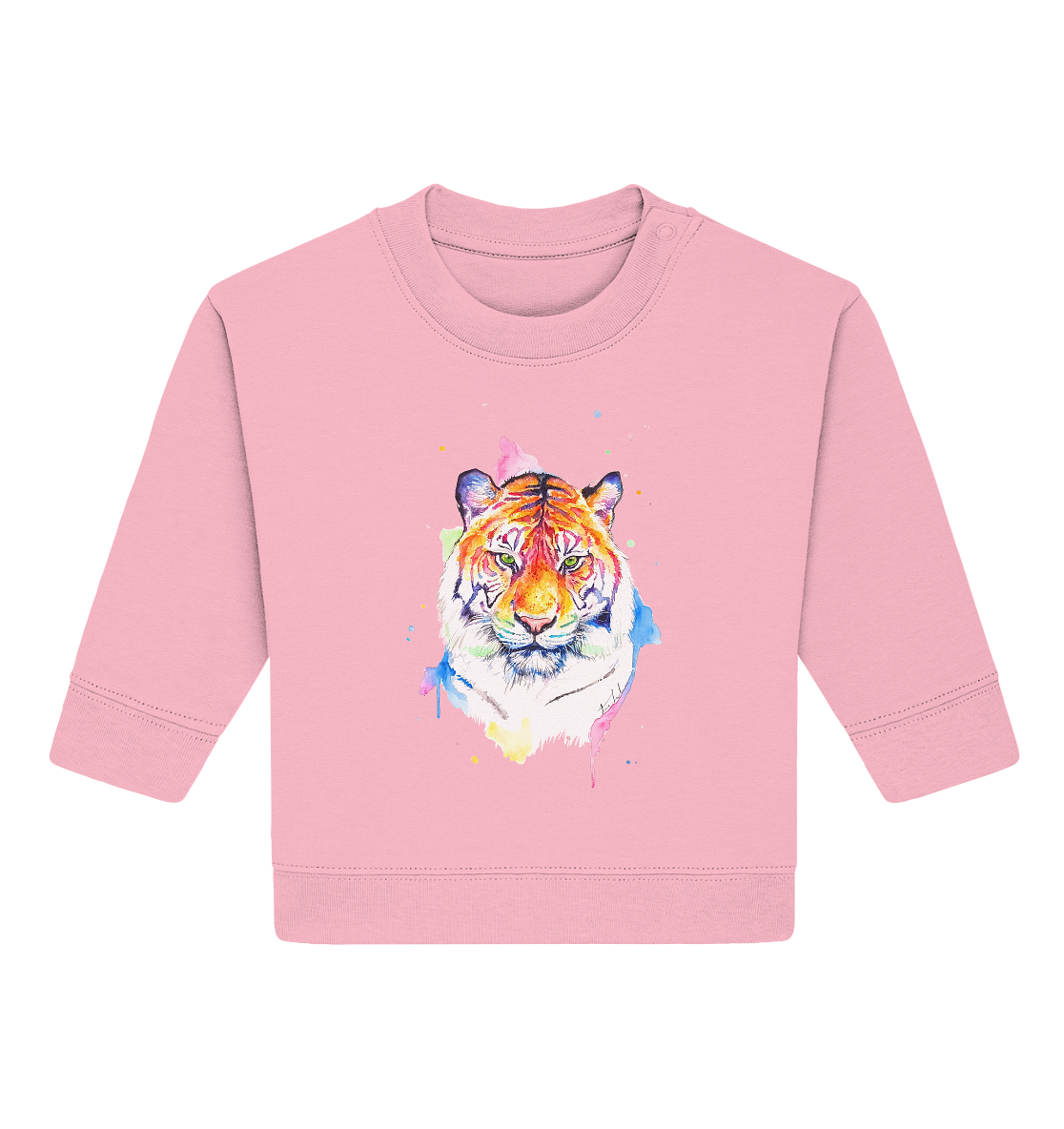 Bunter Tiger - Baby Organic Sweatshirt