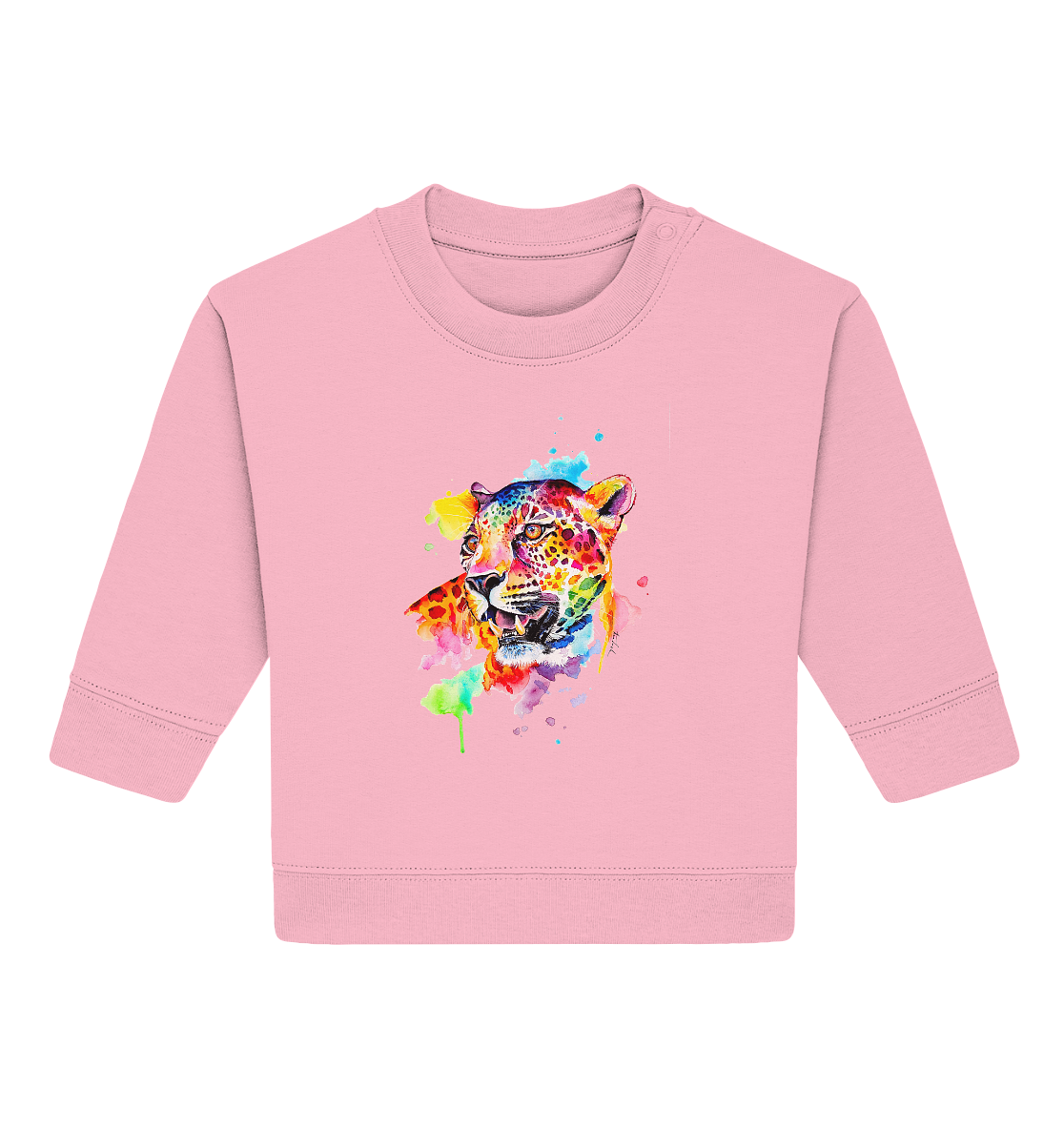 Bunter Leopard - Baby Organic Sweatshirt