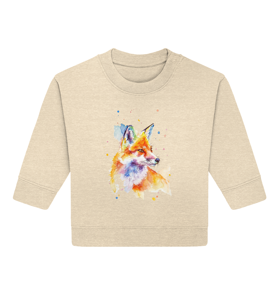 Bunter Fuchs - Baby Organic Sweatshirt