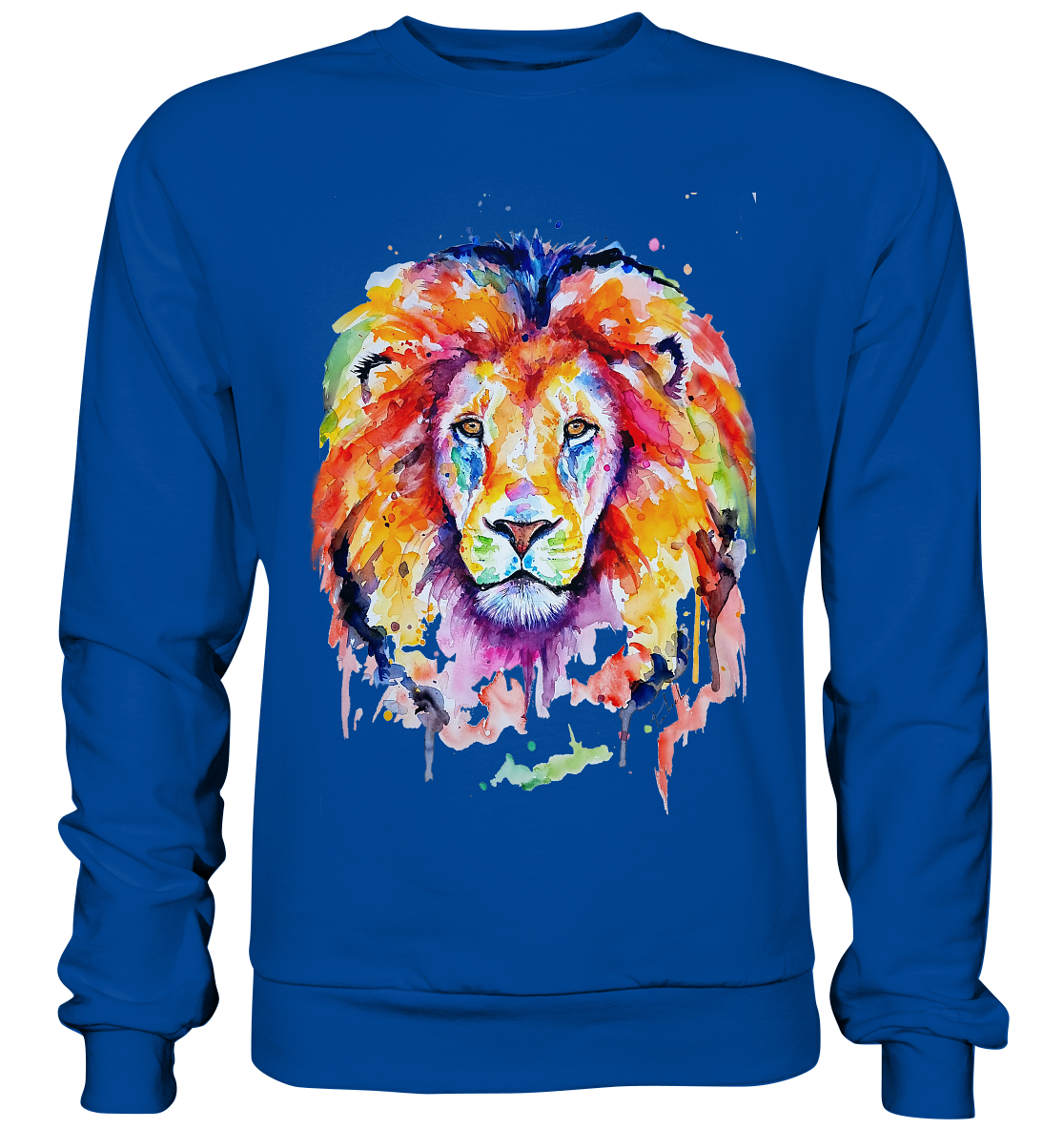 Bunter Löwe - Basic Sweatshirt