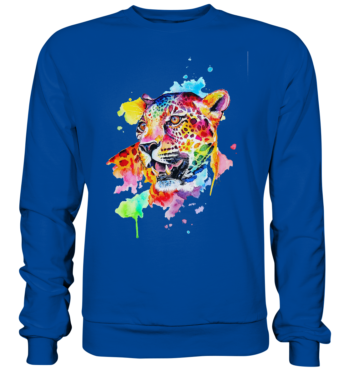 Bunter Leopard - Basic Sweatshirt