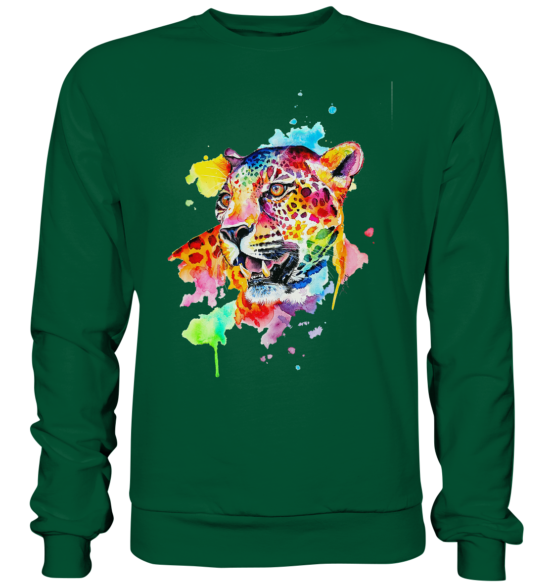 Bunter Leopard - Basic Sweatshirt
