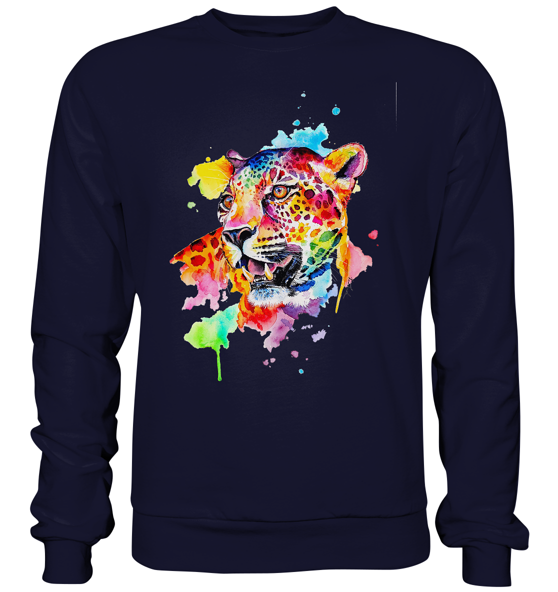 Bunter Leopard - Basic Sweatshirt