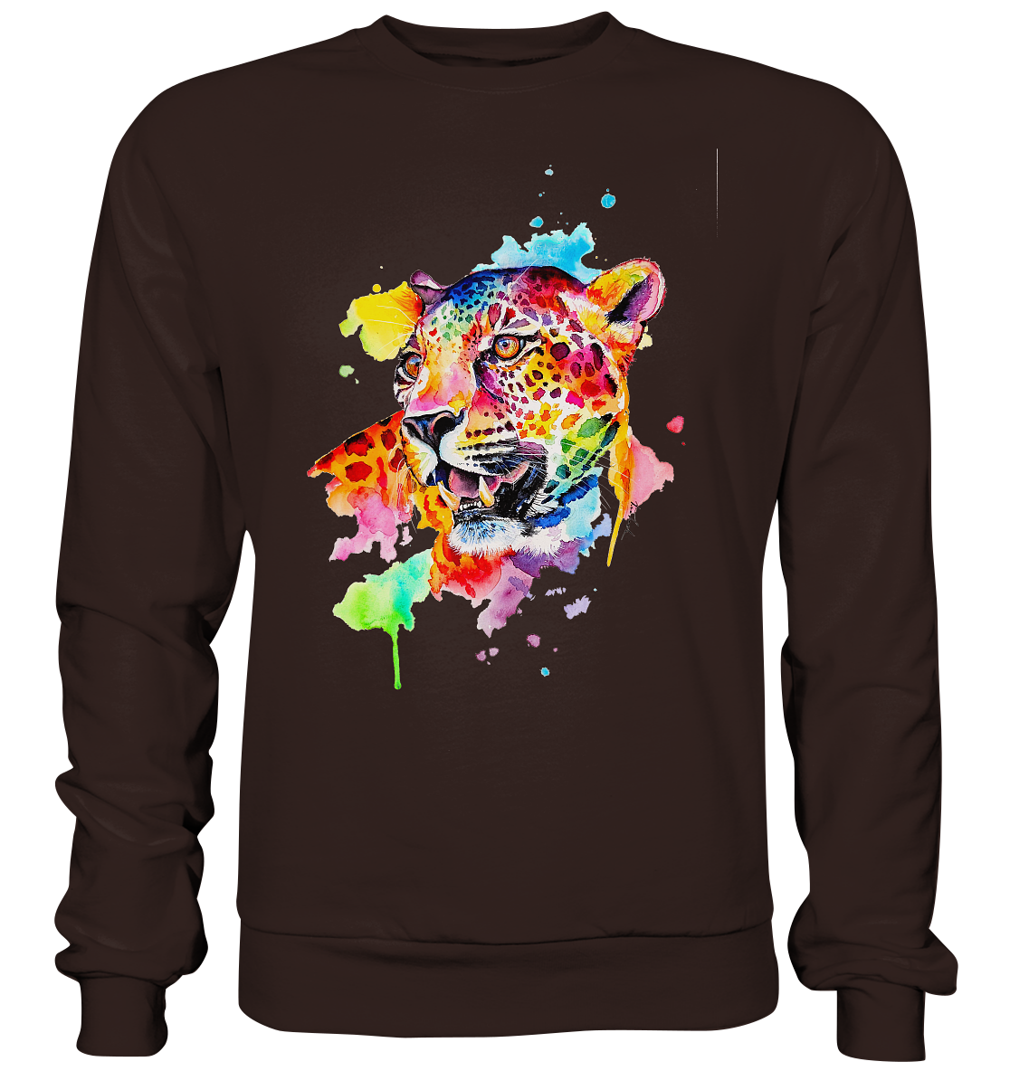 Bunter Leopard - Basic Sweatshirt