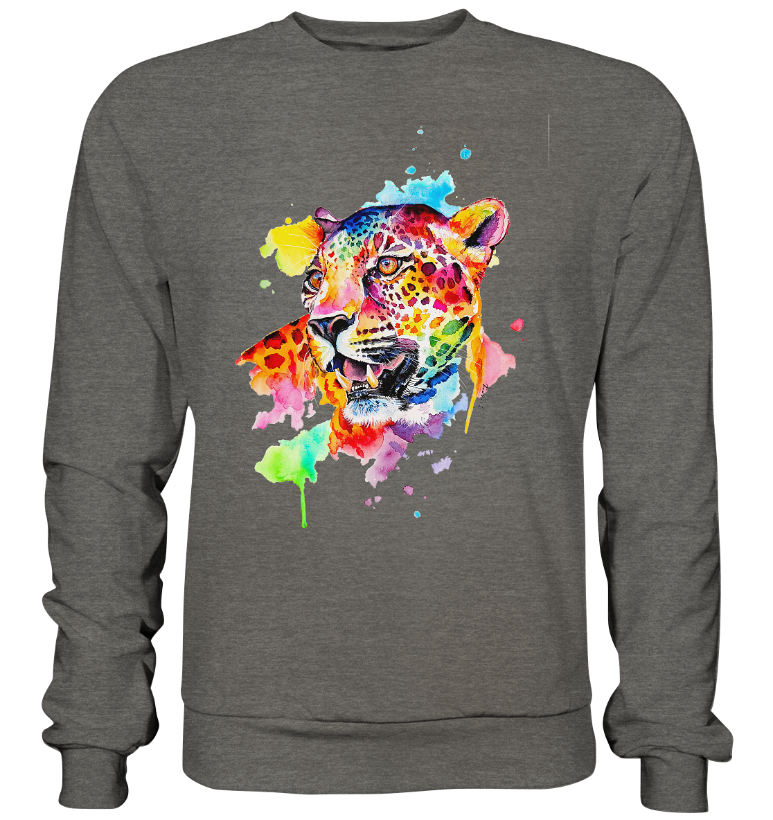 Bunter Leopard - Basic Sweatshirt