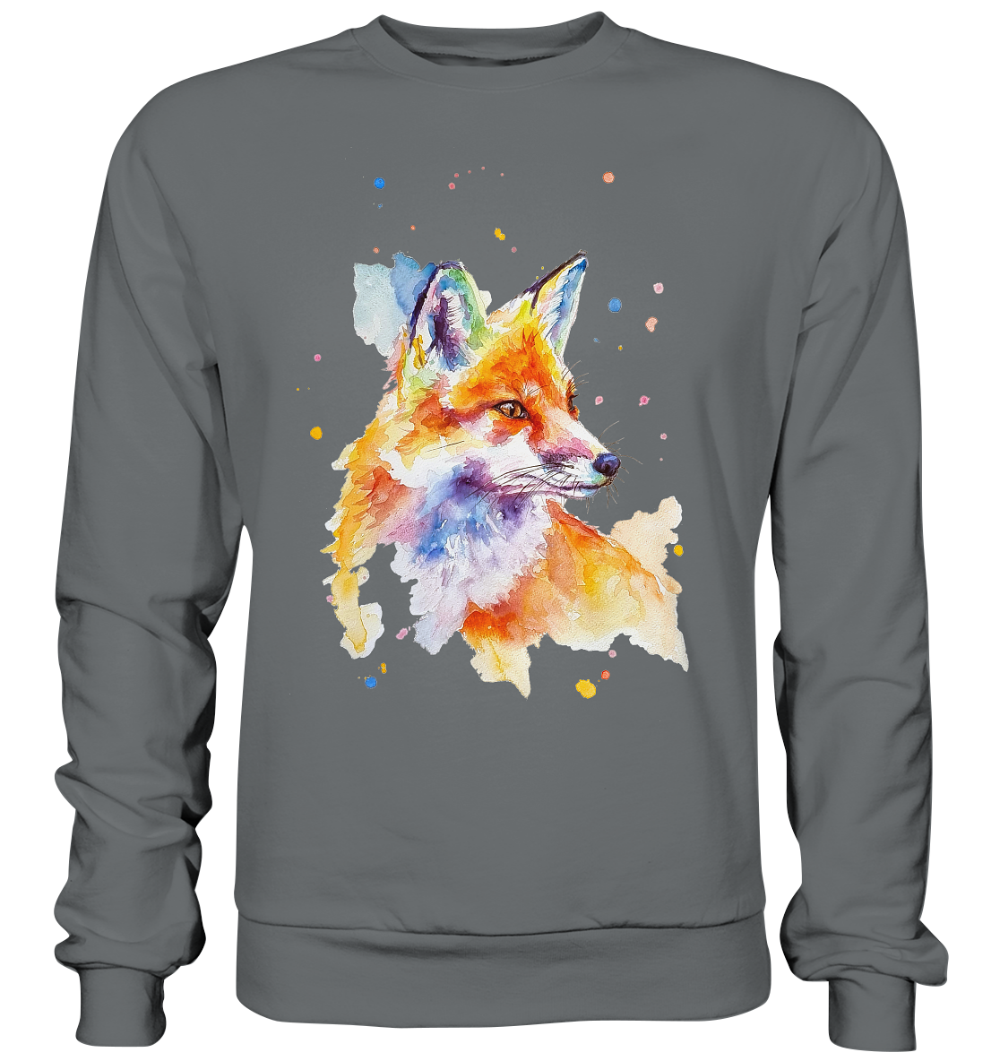 Bunter Fuchs - Basic Sweatshirt
