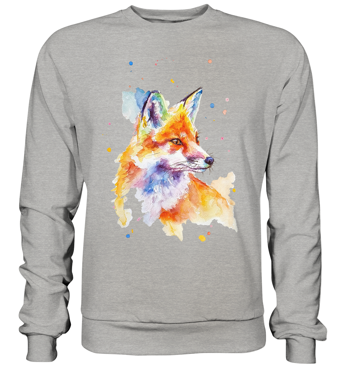 Bunter Fuchs - Basic Sweatshirt