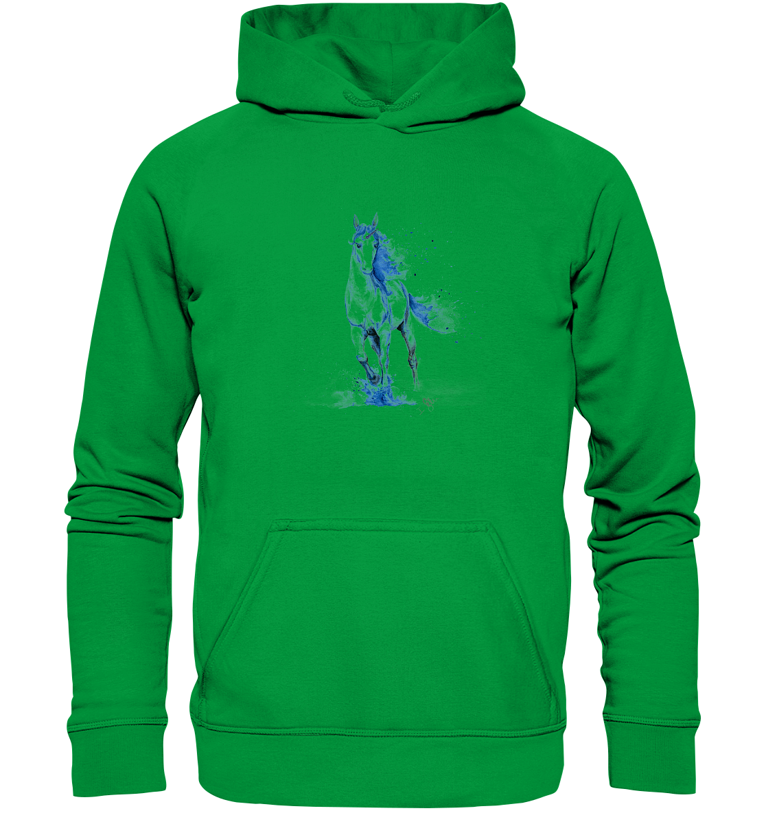 Blaues Einhorn - Basic Unisex Hoodie