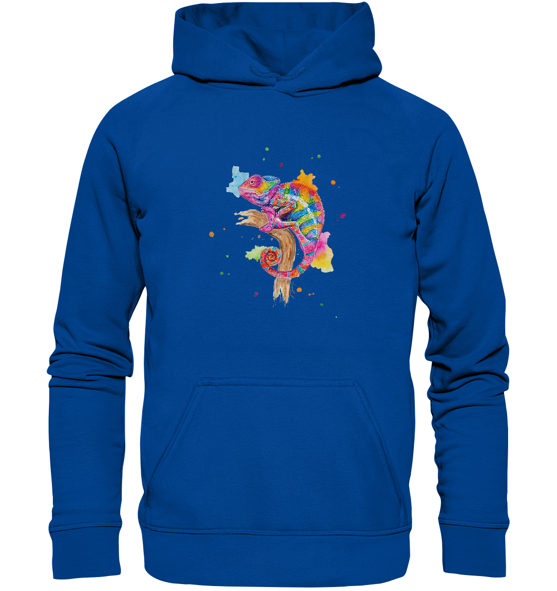 Buntes Chamäleon - Basic Unisex Hoodie