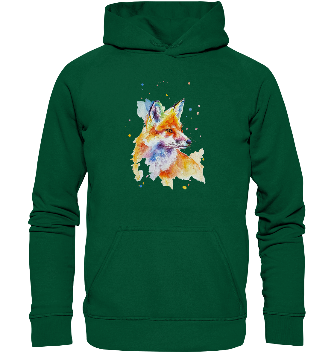 Bunter Fuchs - Basic Unisex Hoodie