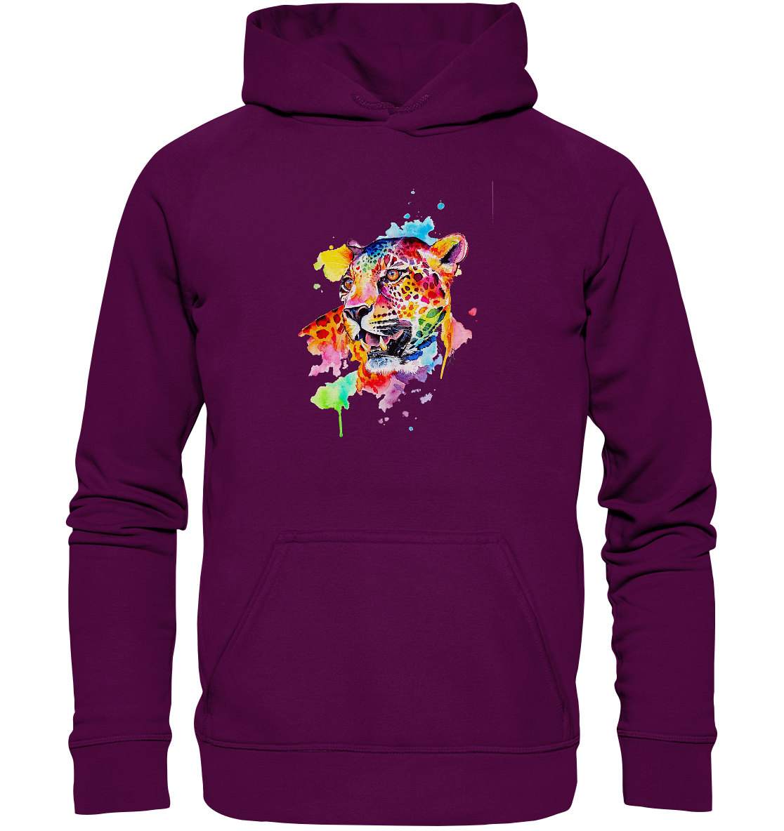 Bunter Leopard - Basic Unisex Hoodie