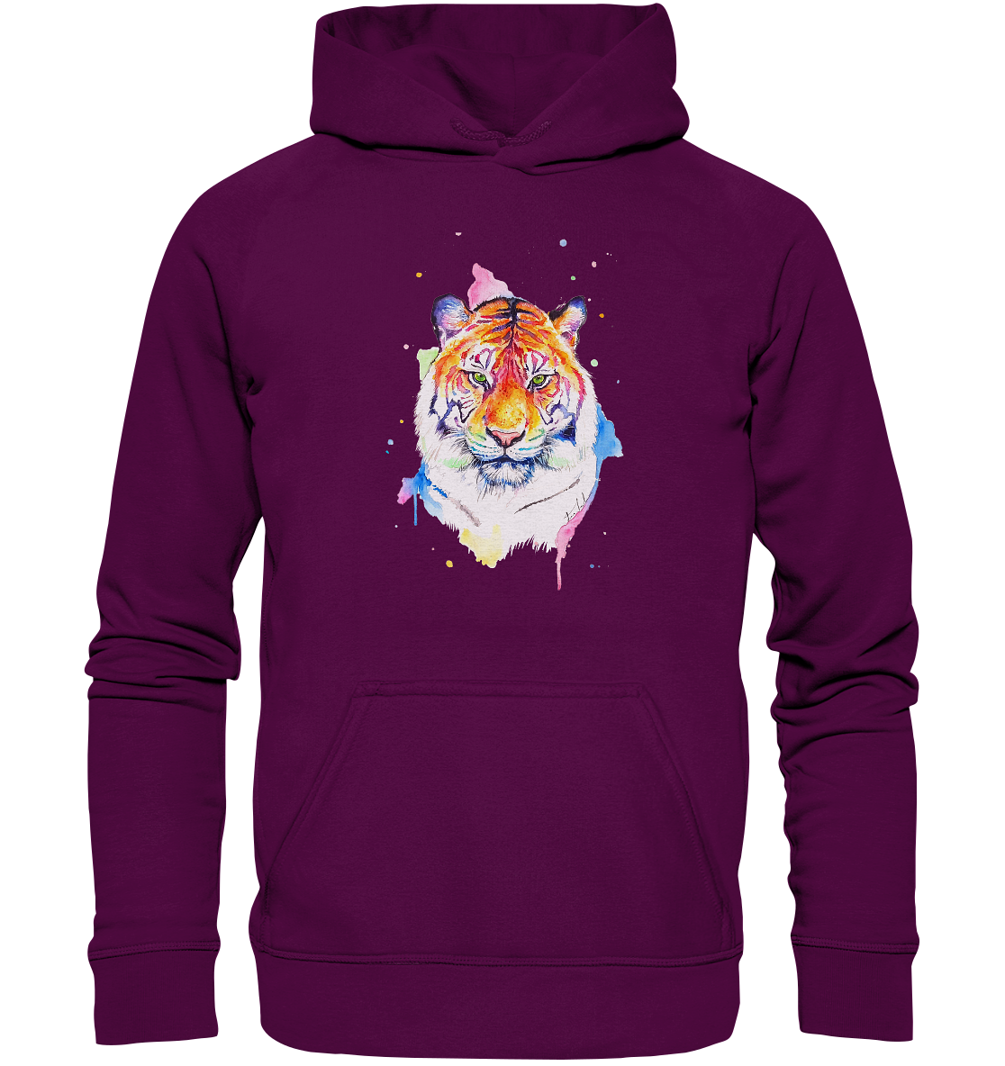 Bunter Tiger - Basic Unisex Hoodie