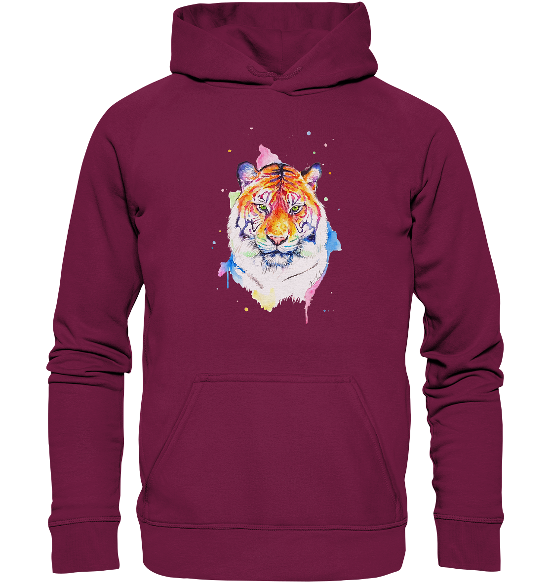 Bunter Tiger - Basic Unisex Hoodie