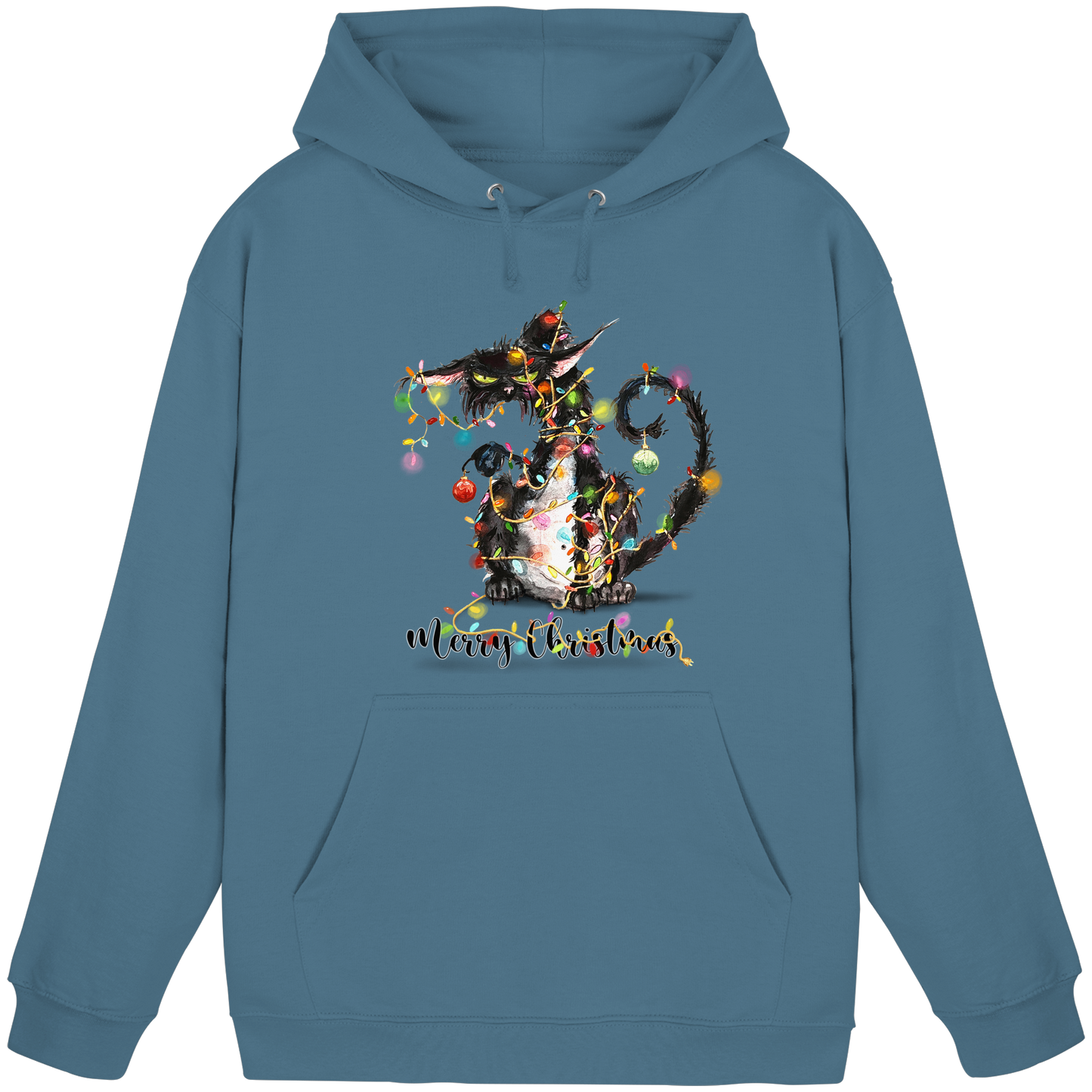 F*U-Cat - Merry Christmas - Basic Unisex Hoodie