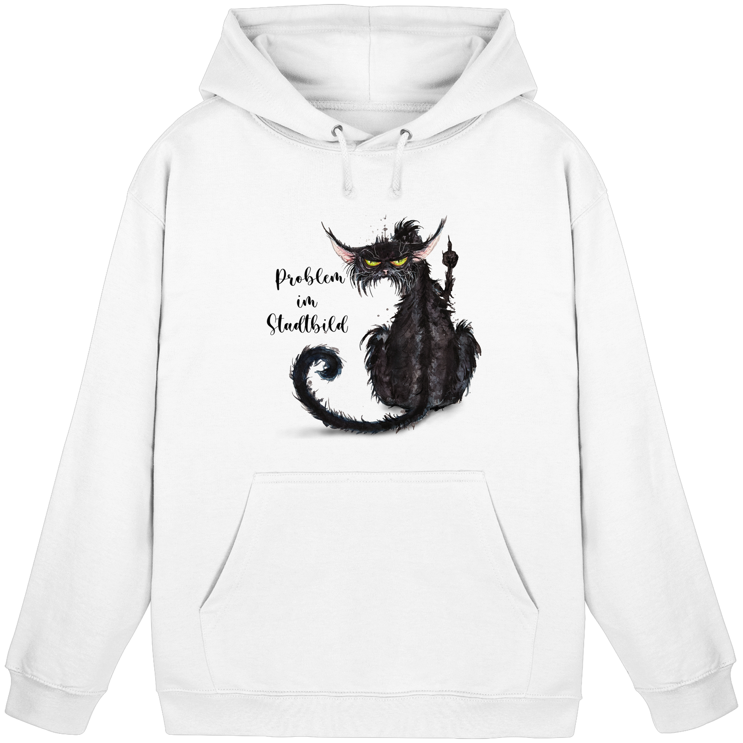 F*U-Cat - Problem im Stadtbild - Basic Unisex Hoodie