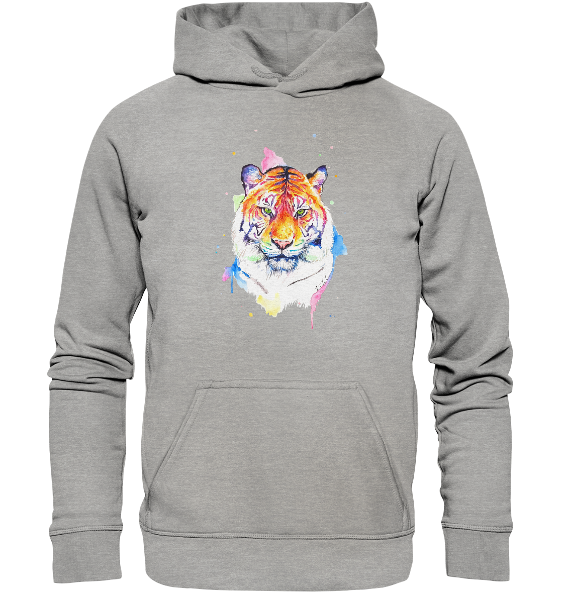 Bunter Tiger - Basic Unisex Hoodie