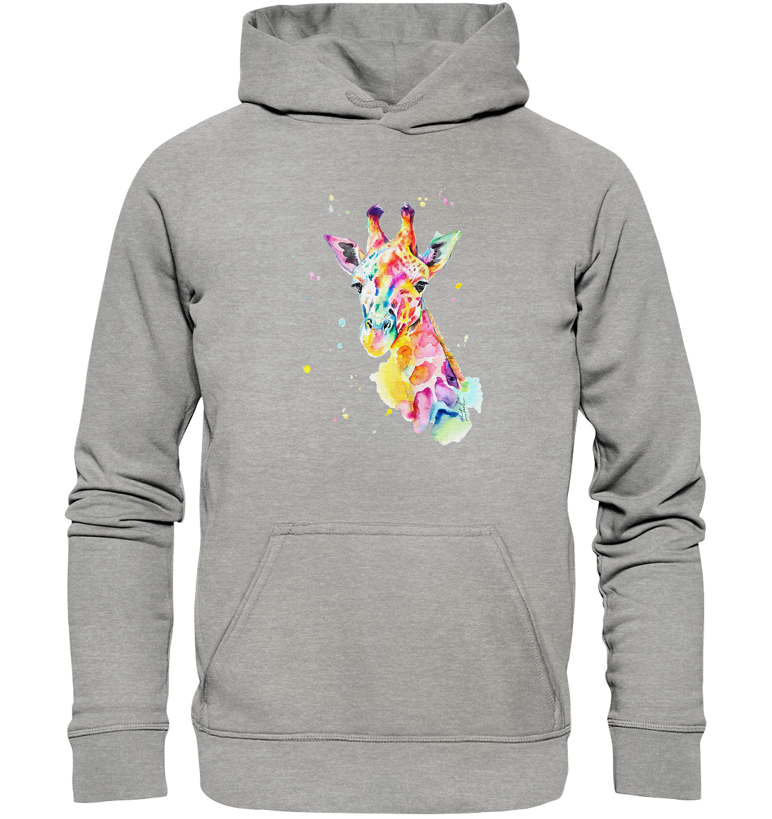 Bunte Giraffe - Basic Unisex Hoodie