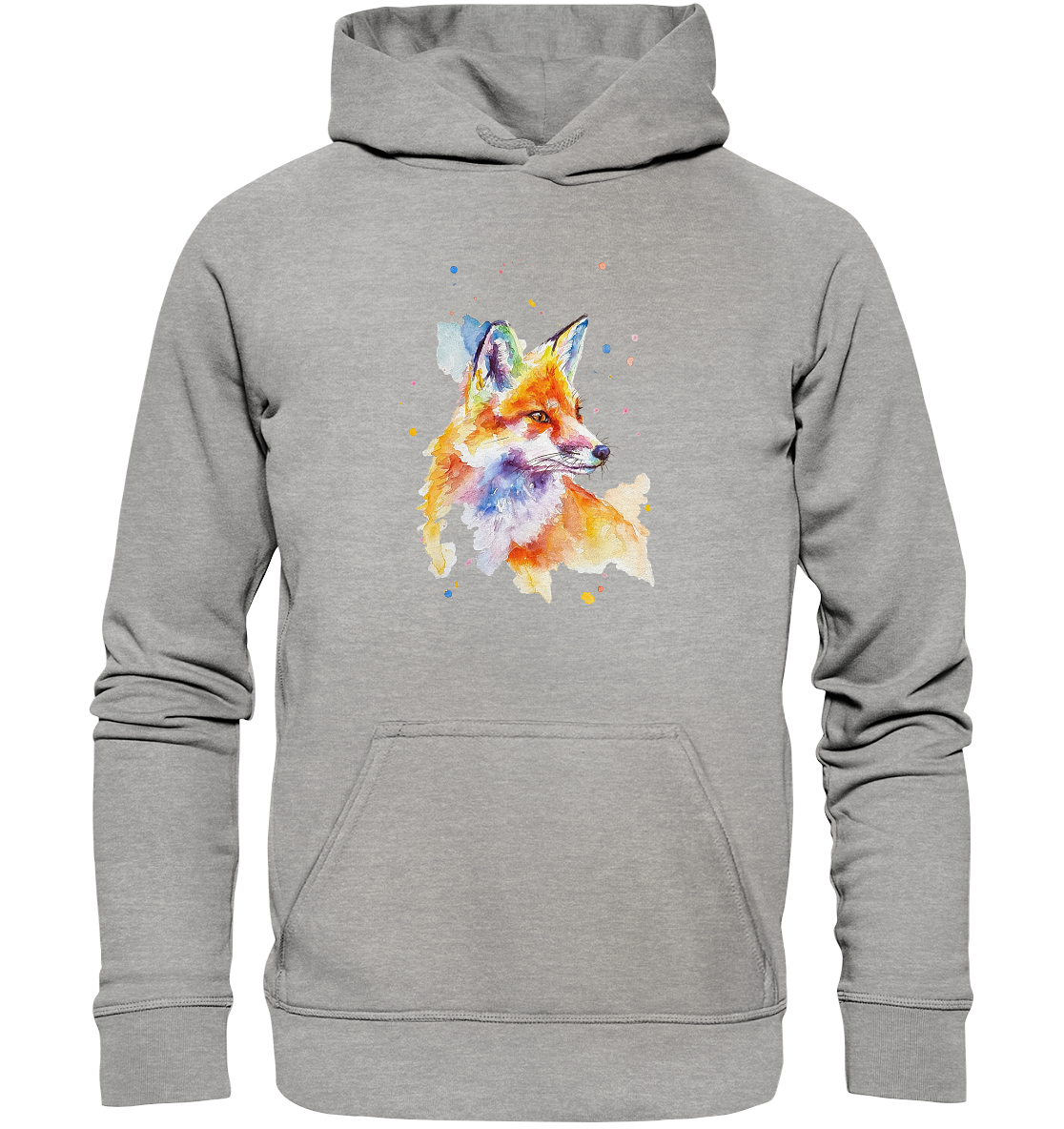Bunter Fuchs - Basic Unisex Hoodie