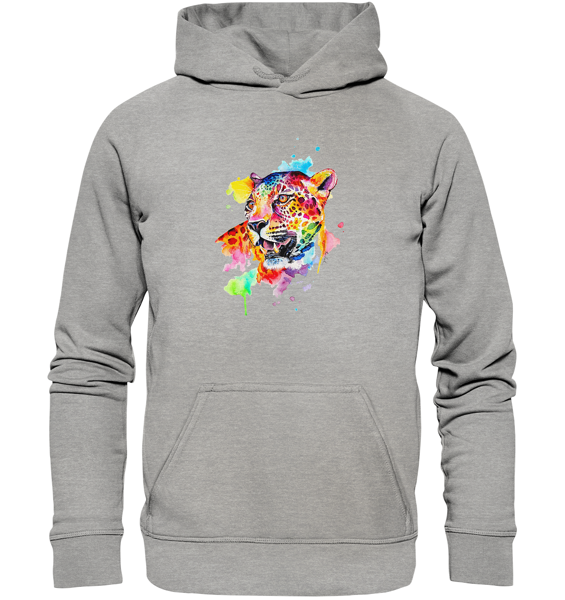 Bunter Leopard - Basic Unisex Hoodie