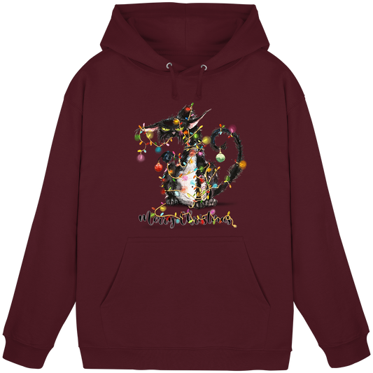 F*U-Cat - Merry Christmas - Basic Unisex Hoodie
