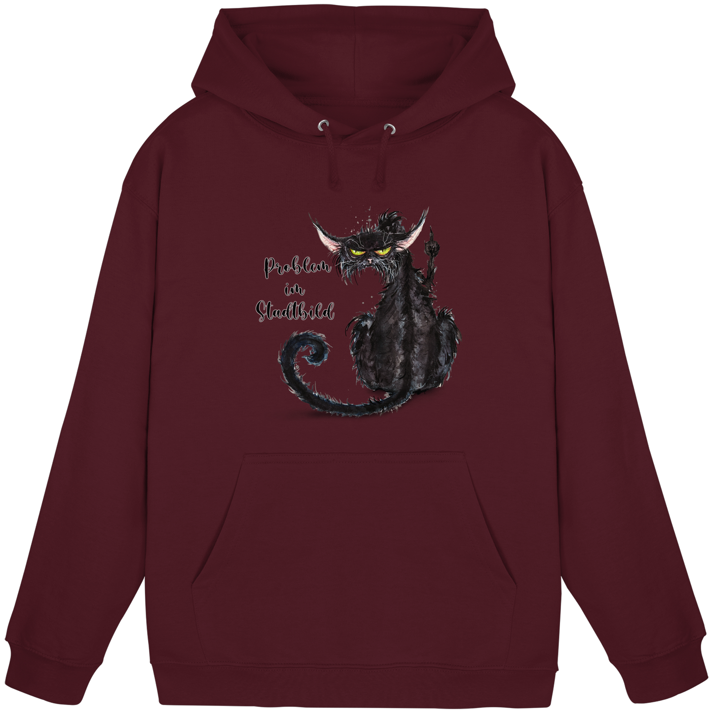 F*U-Cat - Problem im Stadtbild - Basic Unisex Hoodie