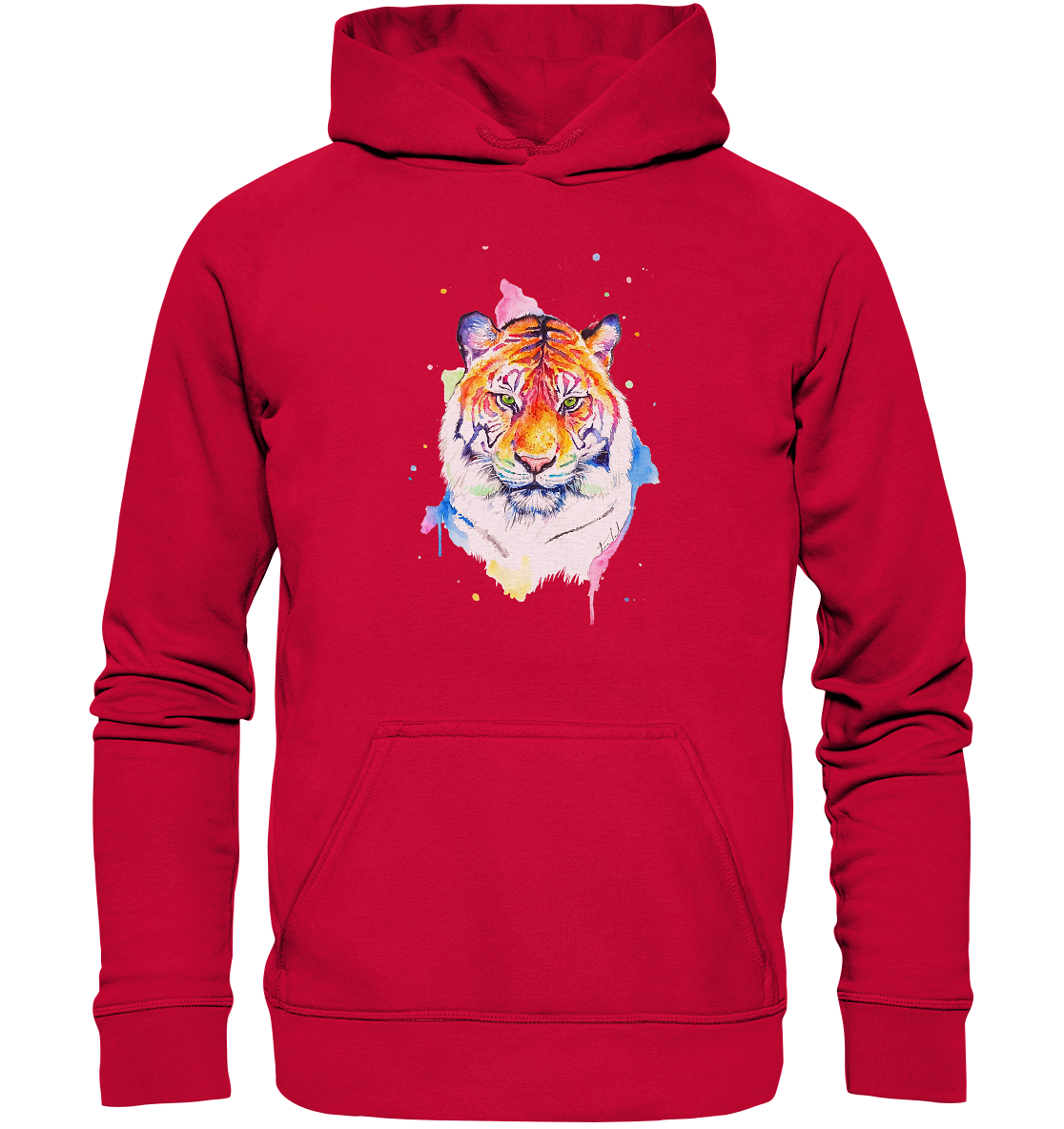Bunter Tiger - Basic Unisex Hoodie