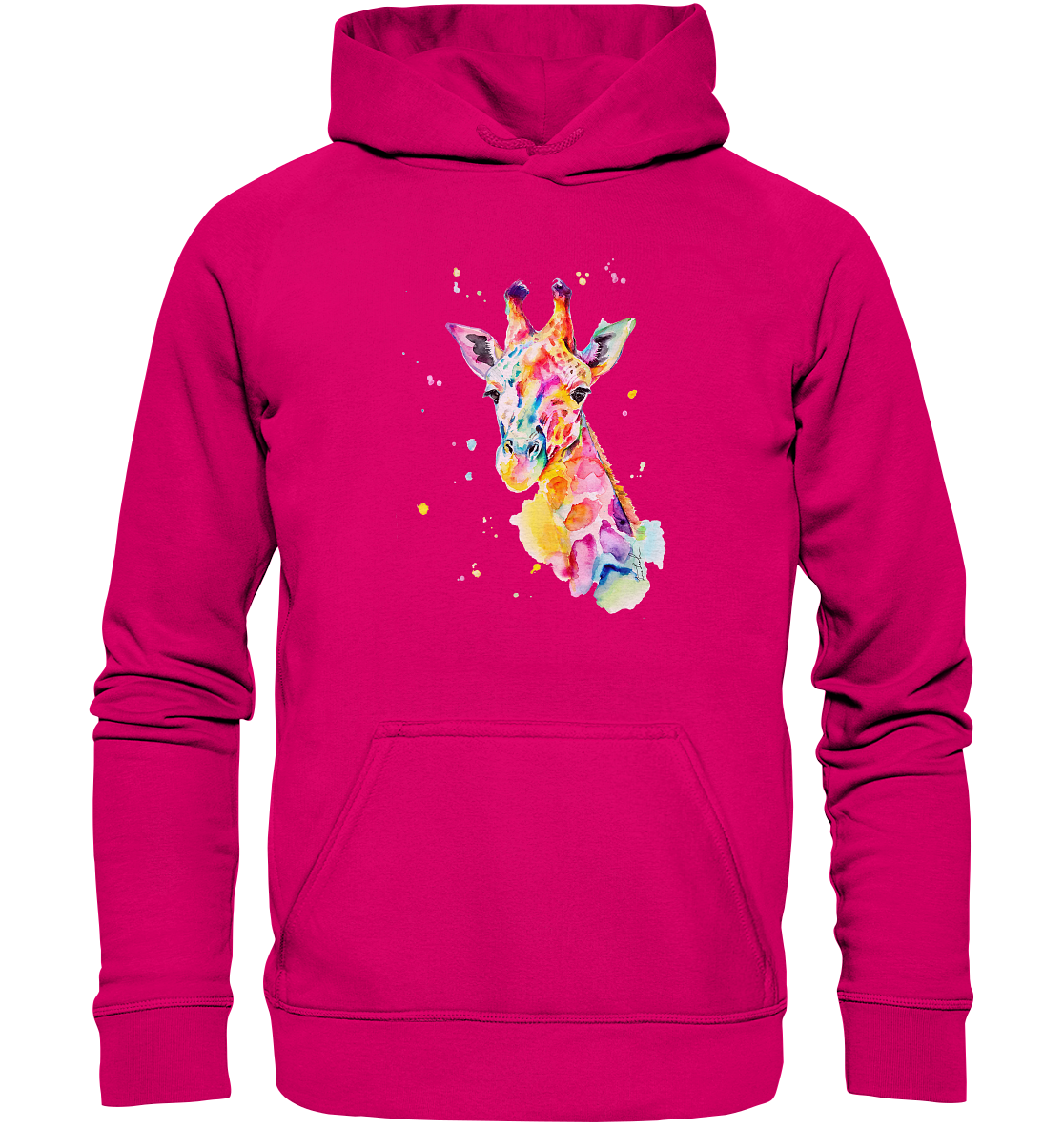 Bunte Giraffe - Basic Unisex Hoodie