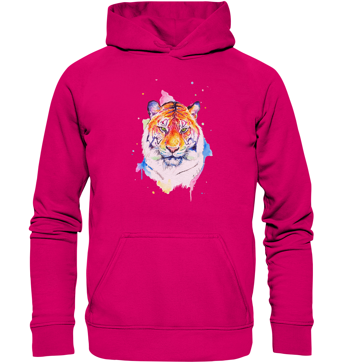 Bunter Tiger - Basic Unisex Hoodie