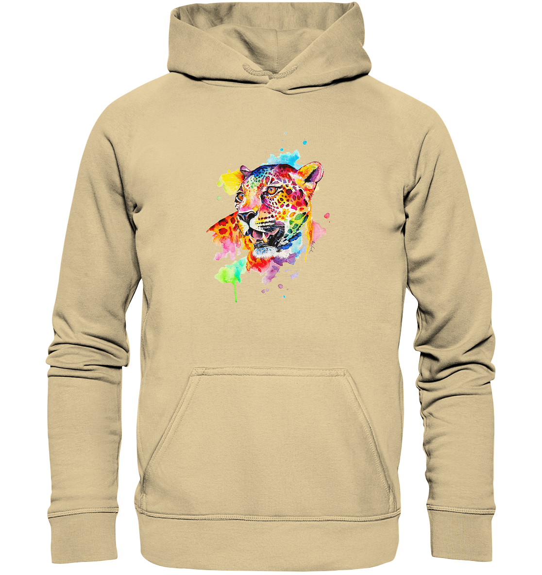 Bunter Leopard - Basic Unisex Hoodie