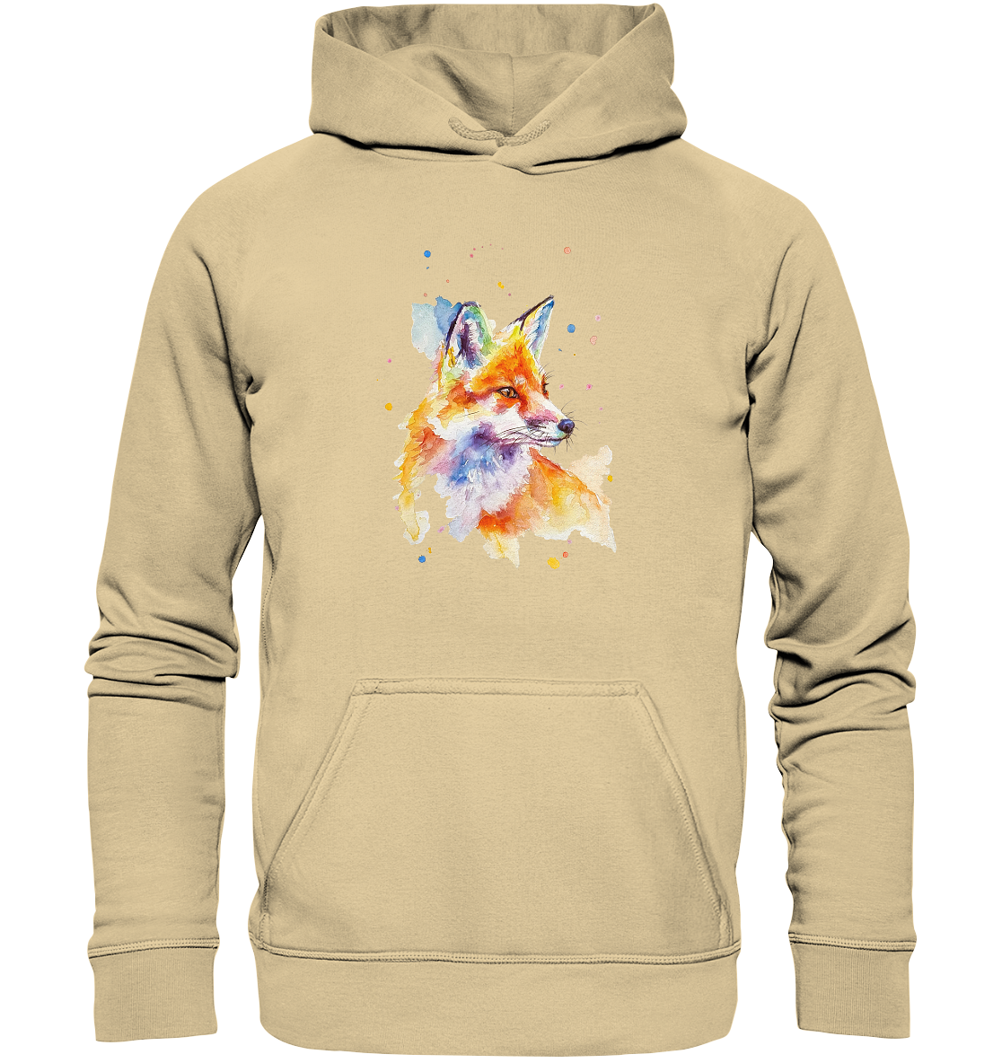 Bunter Fuchs - Basic Unisex Hoodie