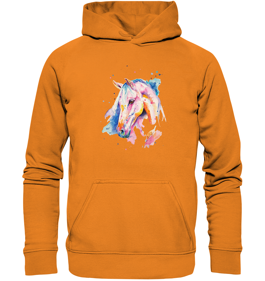 Buntes Pferd - Basic Unisex Hoodie
