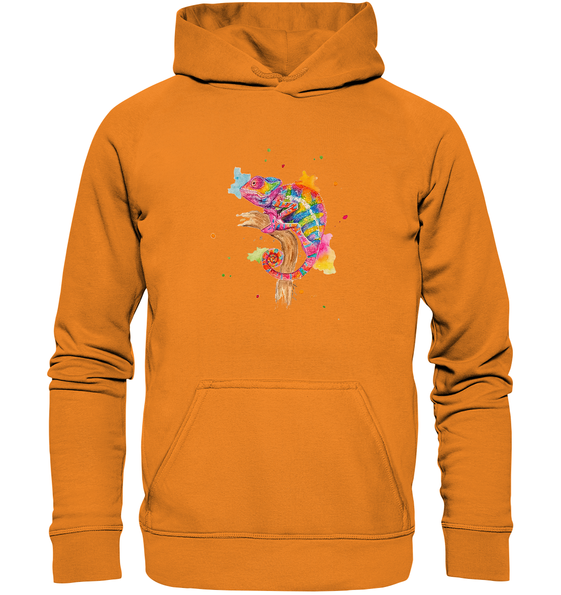 Buntes Chamäleon - Basic Unisex Hoodie