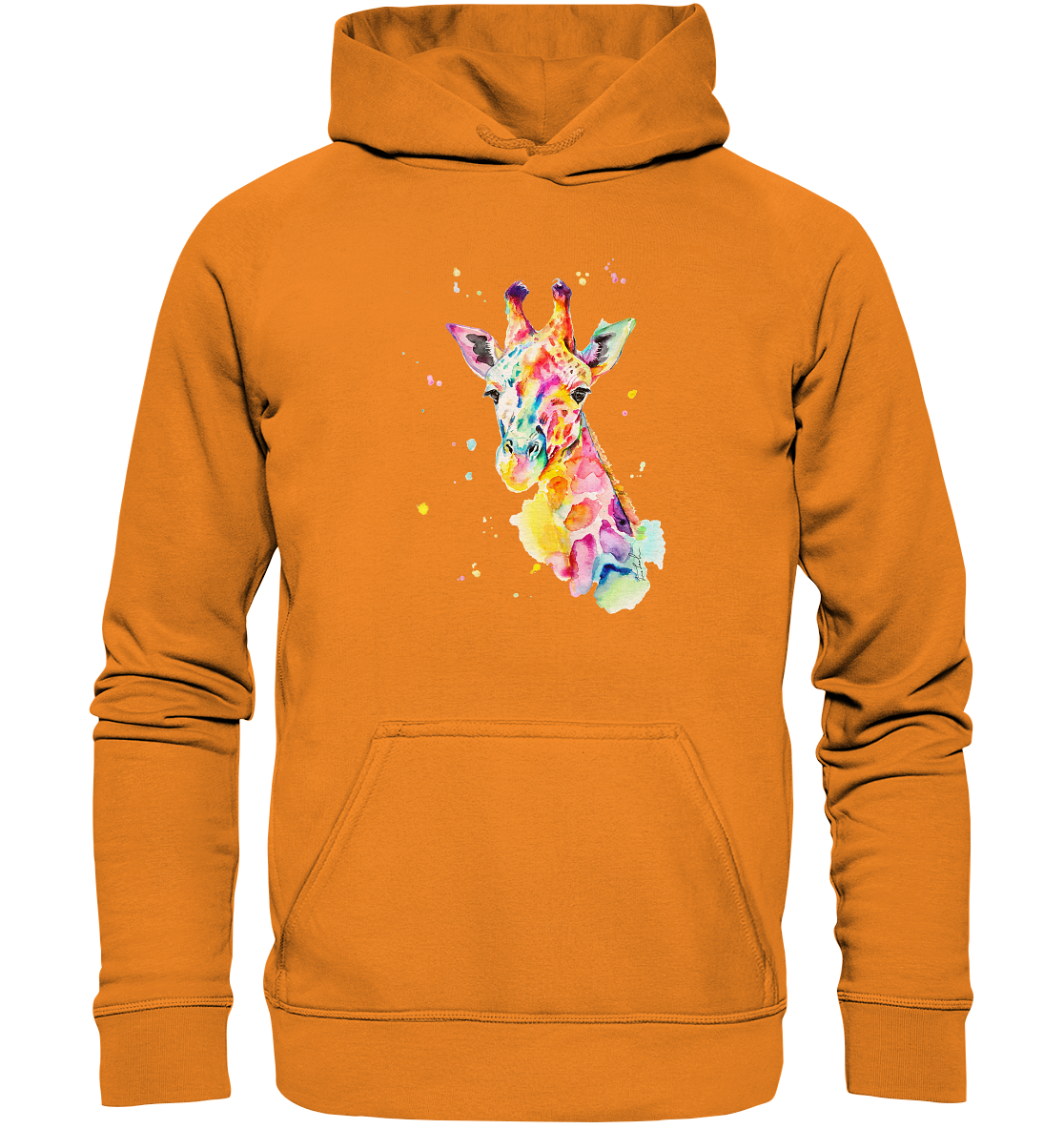 Bunte Giraffe - Basic Unisex Hoodie