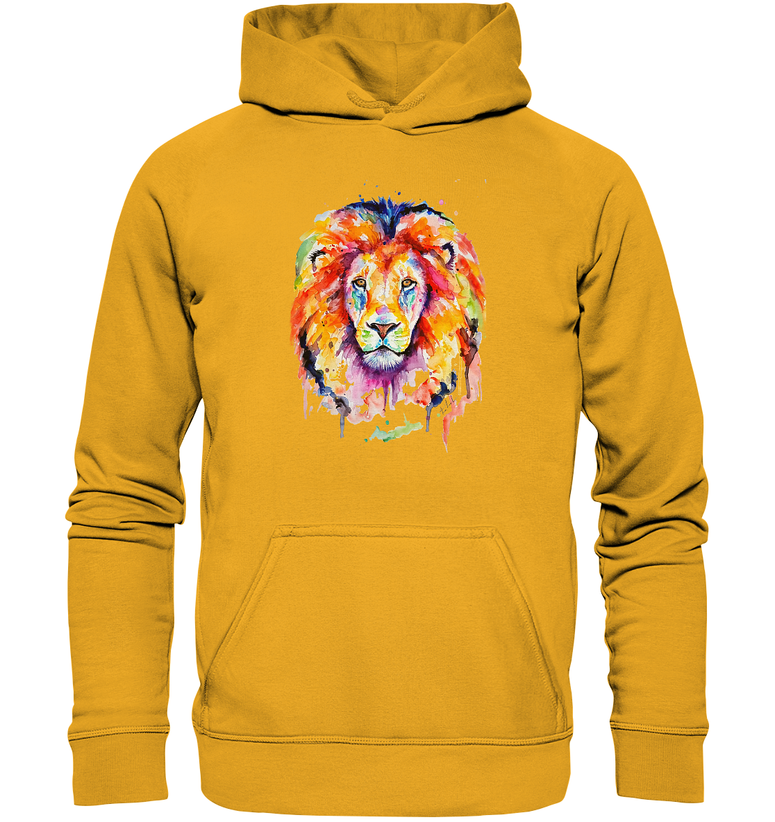 Bunter Löwe - Basic Unisex Hoodie