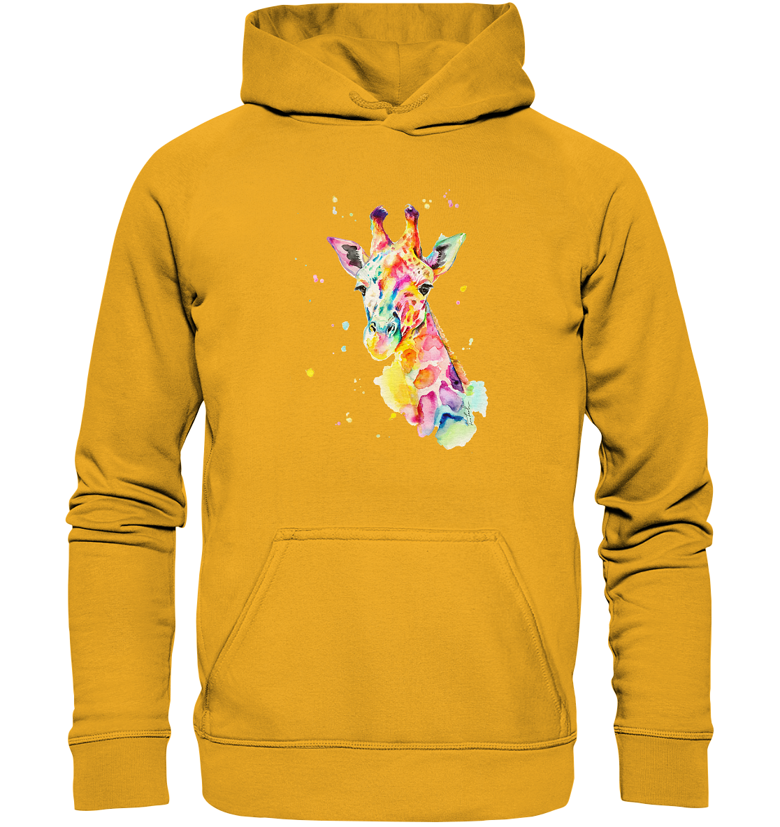 Bunte Giraffe - Basic Unisex Hoodie